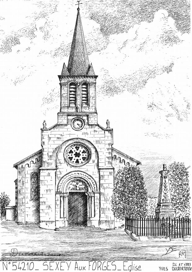 N 54210 - SEXEY AUX FORGES - glise